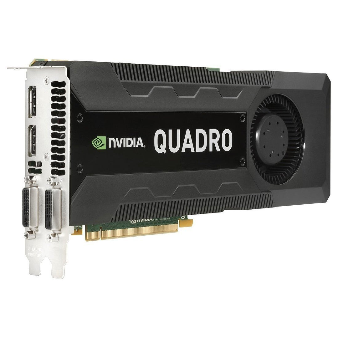 HP NVIDIA Quadro K5000 Grafikkarte (PCI-e, 4GB GDDR5 Speicher, DVI, 1 GPU)