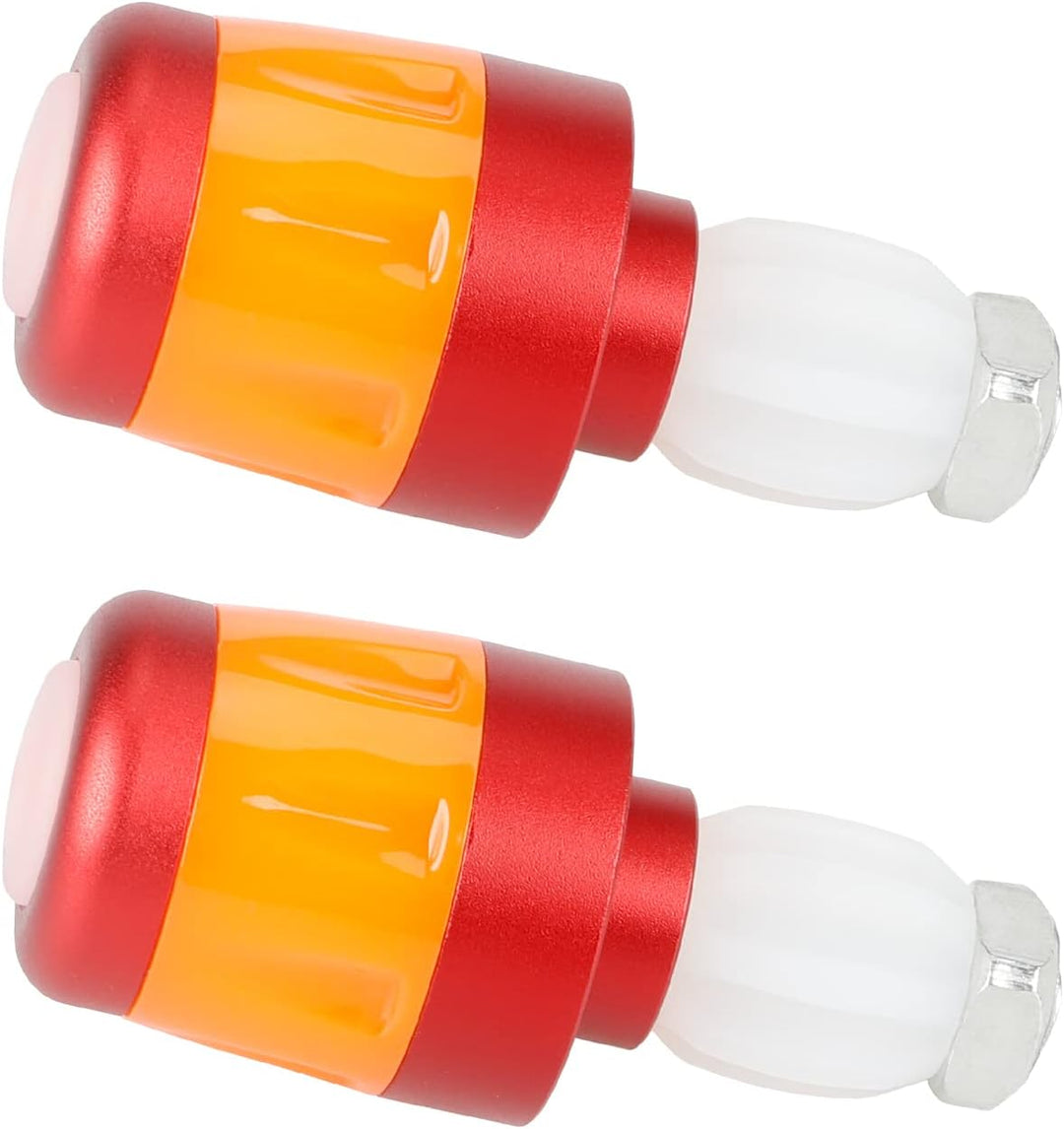 Fututech LED-Lenkerleuchte, wasserdicht, für Elektroroller, Lenkerstopfen für Xiaomi, Blinker, wiede