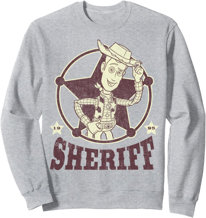 Disney Pixar Toy Story Woody Posed Sheriff Poster Sweatshirt