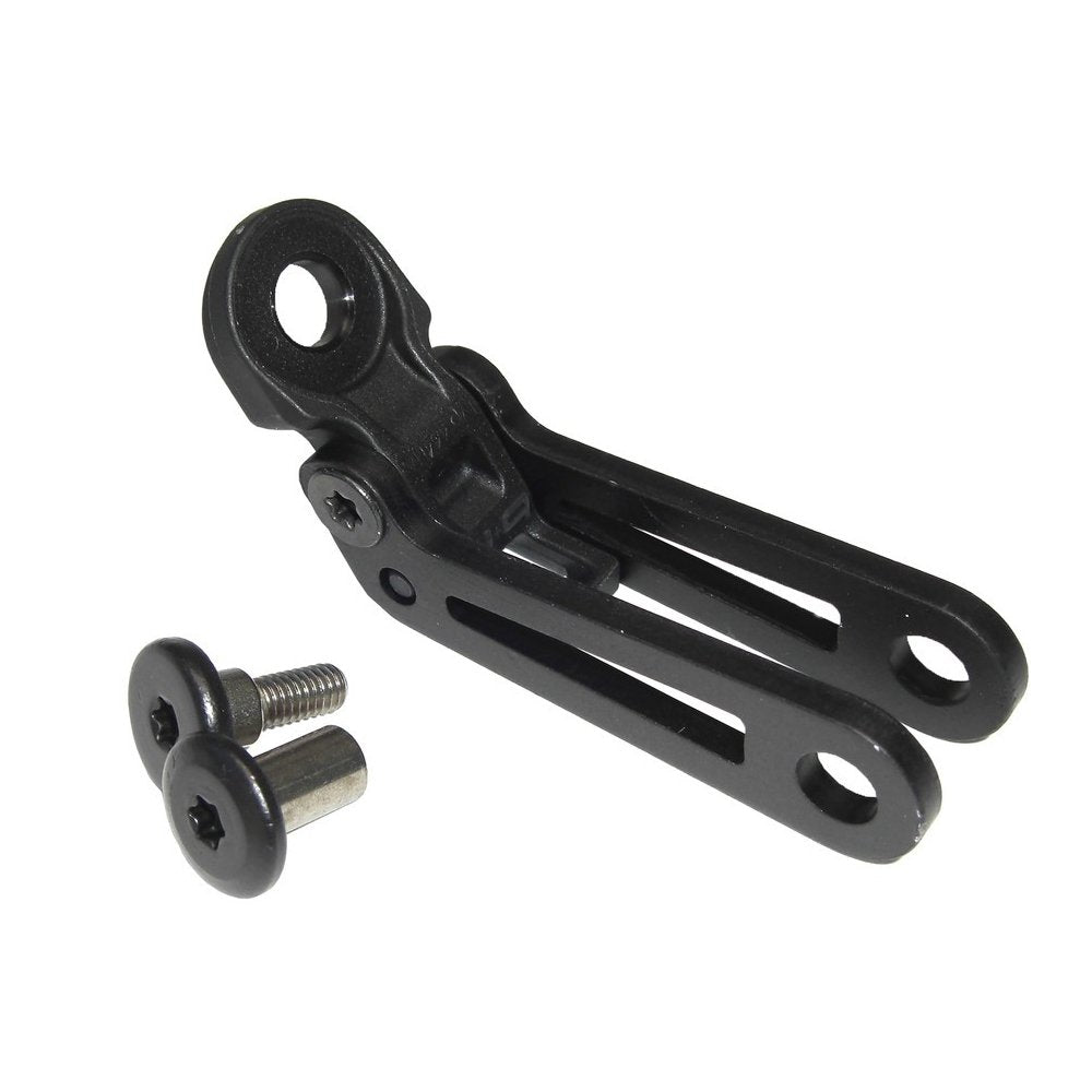 Busch & Müller Busch & Müller Unisex – Erwachsene 464HASPB Scheinwerferhalter, Schwarz, Einheitsgrös