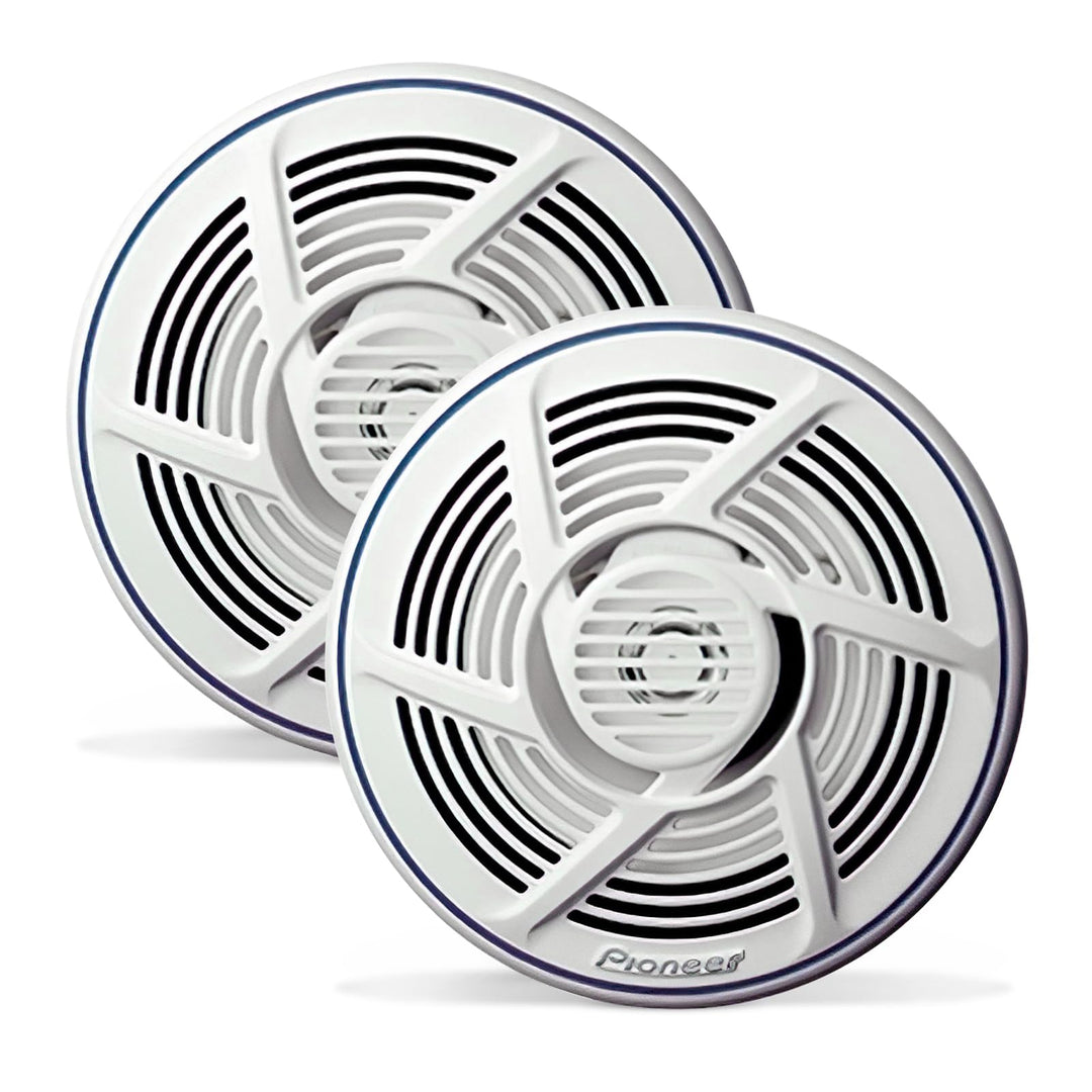 Pioneer TS-MR 1640 16 cm 2-Weg-Koaxial Lautsprecher salzwasserfest 160 W weiss