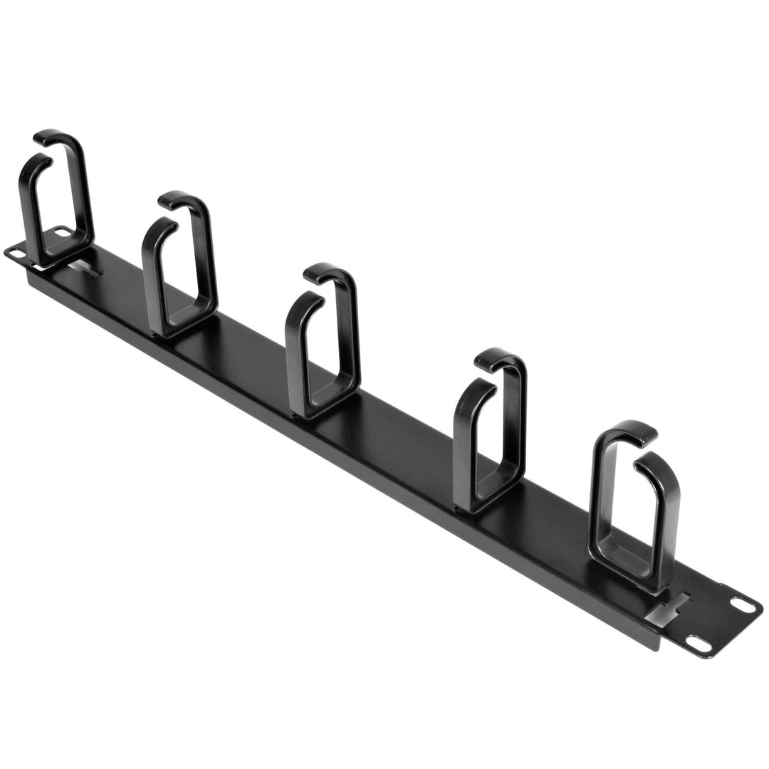 StarTech.com 1HE 19" Metall Kabelführung zur Rack-Montage 1U D-Ringhaken, 1U D-Ringhaken