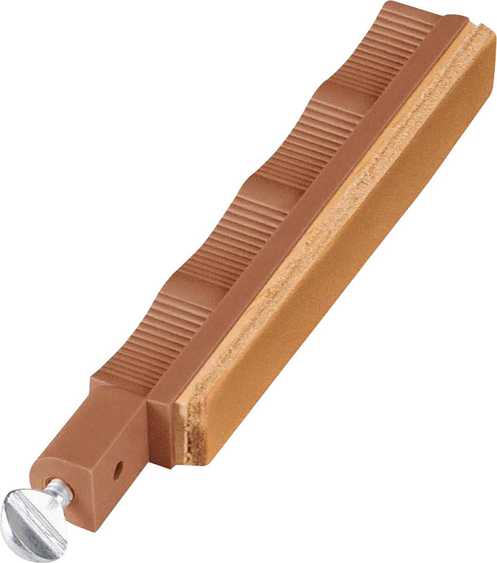 Lansky Unisex – Erwachsene, Messerschärfer, Stropping Hone, Wetzstab, braun, Einheitsgrösse