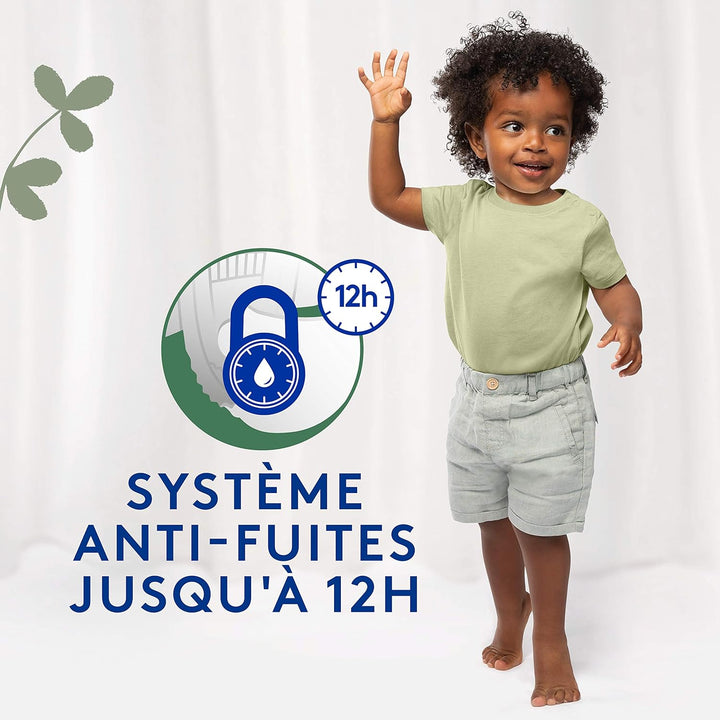 Lotus Baby Douceur Naturelle – Windeln Grösse 3 (5-9 kg) Pack 1 Monat – 172 Windeln Taille 3 (172 Un