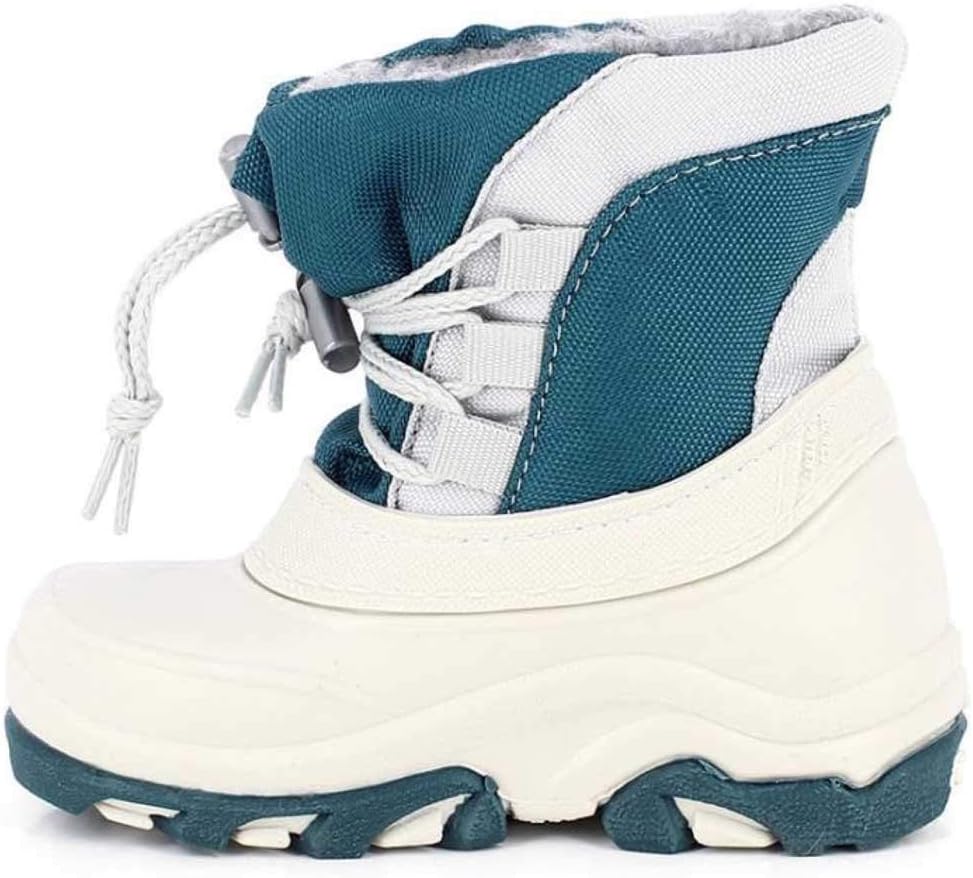 KIMBERFEEL Unisex Baby Waneta Schneestiefel 20/21 EU Grün, 20/21 EU Grün