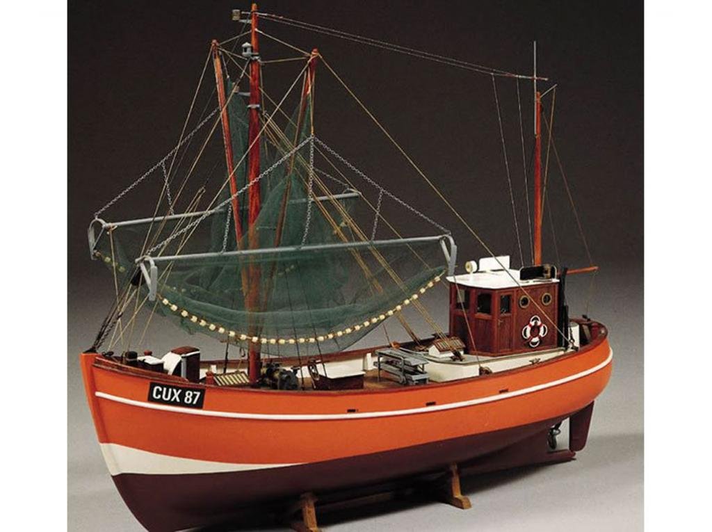 Billing Boats Cux 87 Krabbenkutter Modell-Set B474 im Massstab 1:33