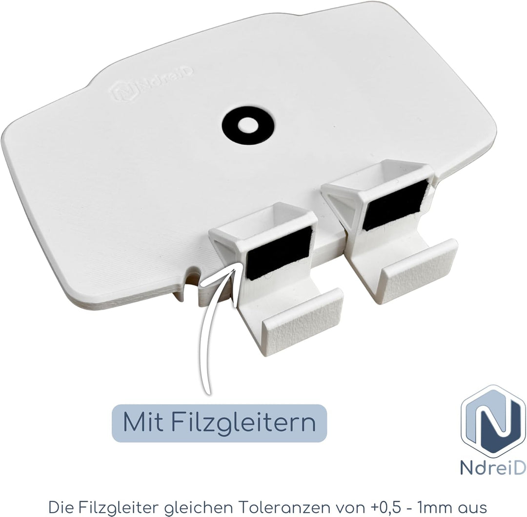 Toniebox 2.0 Betthalterung – Halter für Kinderbett | Modular mit Ablage für Tonies | Passt für alle