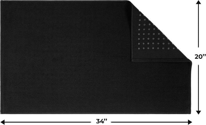 Cotton Paradise rutschfeste Badematten für Badezimmer, 100% Baumwolle, 50,8 x 86,4 cm, weich, saugfä
