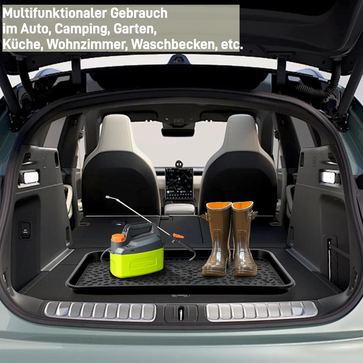 Schuhwanne - Grosse Schuhabtropfschale für Schuhregal Outdoor, Auffangwanne aus Kunststoff, Abtropfs