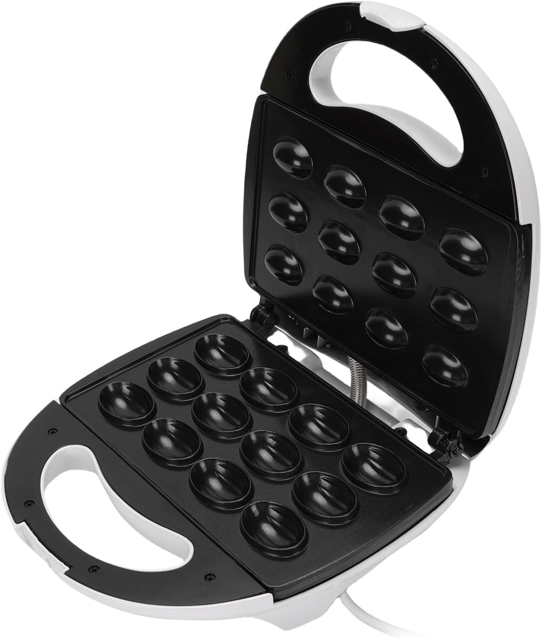 Walnussbereiter, Elektrisch, Doppelseitig, Antihaftbeschichtet, mit Ergonomischem Griff, für Schnell