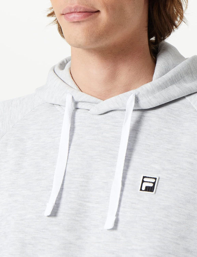 FILA Herren Bisceglie Hoody M Light Grey Melange, M Light Grey Melange