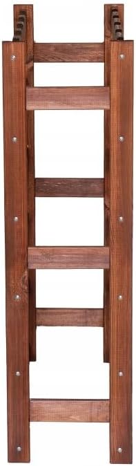Weinregal Holz 30 Flaschen Braun 53x86x25 cm Wine Rack Regal Flaschenregal Weinflaschenregal Getränk