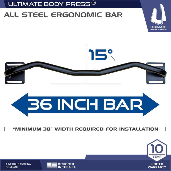 Ultimate Body Press Wand montiert die Tür Pull Up Bar