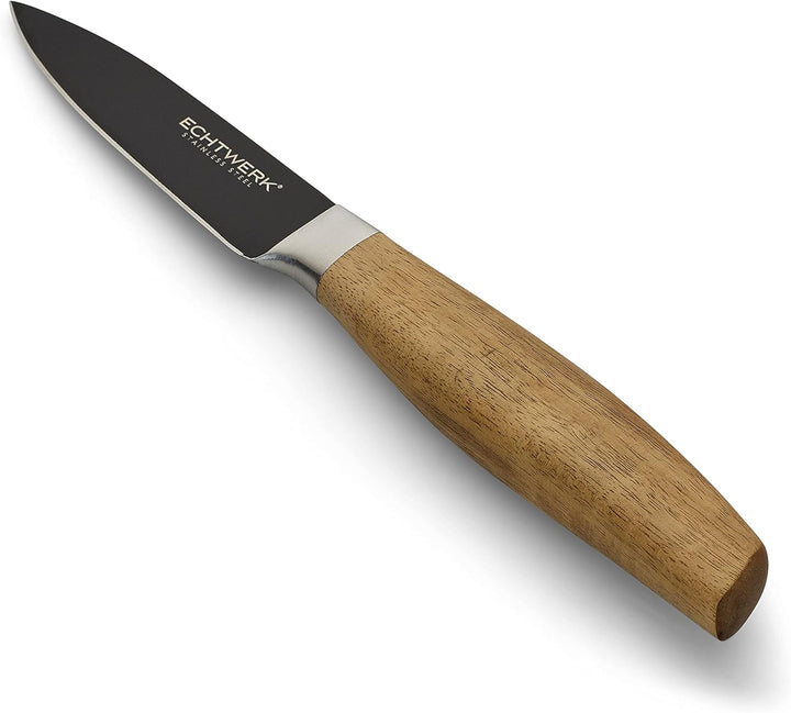 ECHTWERK Schälmesser aus hochwertigem Stahl, Obst & Gemüsemesser, Küchenmesser, Spezialstahl, Griff