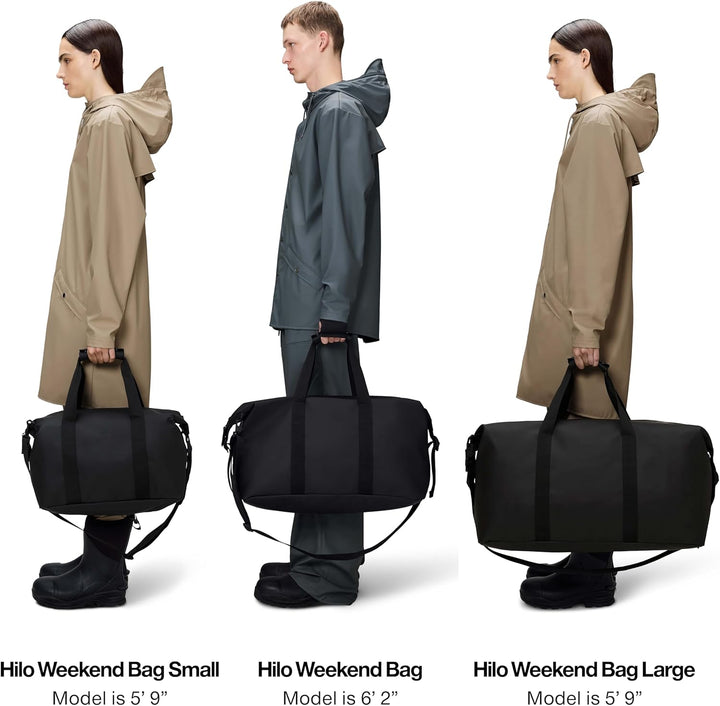 Rains Hilo Weekend Bag - wasserdichte Reisetasche Beige, Beige