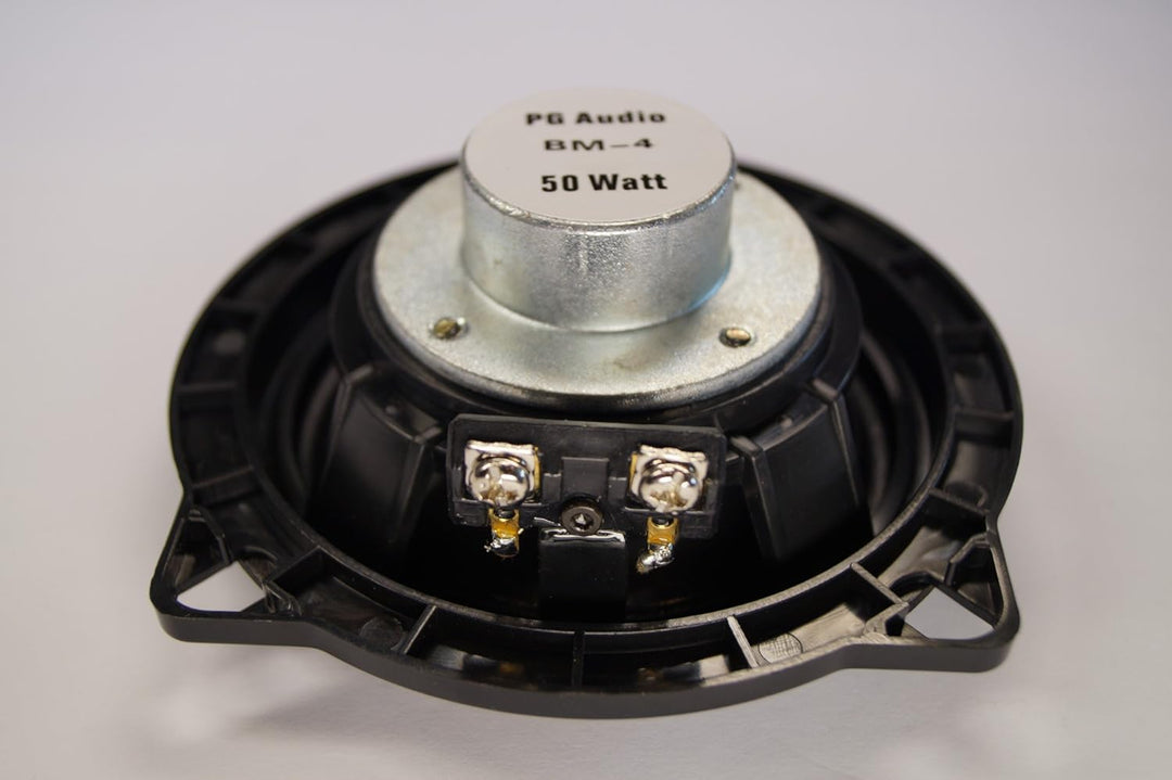 PG Audio BM-4, 10 cm Koaxial Lautsprecher passend für BMW 1er (E81, E82, E87, E88), 3er (E90, E91, E