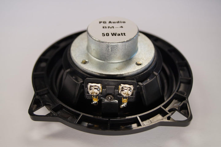 PG Audio BM-4, 10 cm Koaxial Lautsprecher passend für BMW 1er (E81, E82, E87, E88), 3er (E90, E91, E