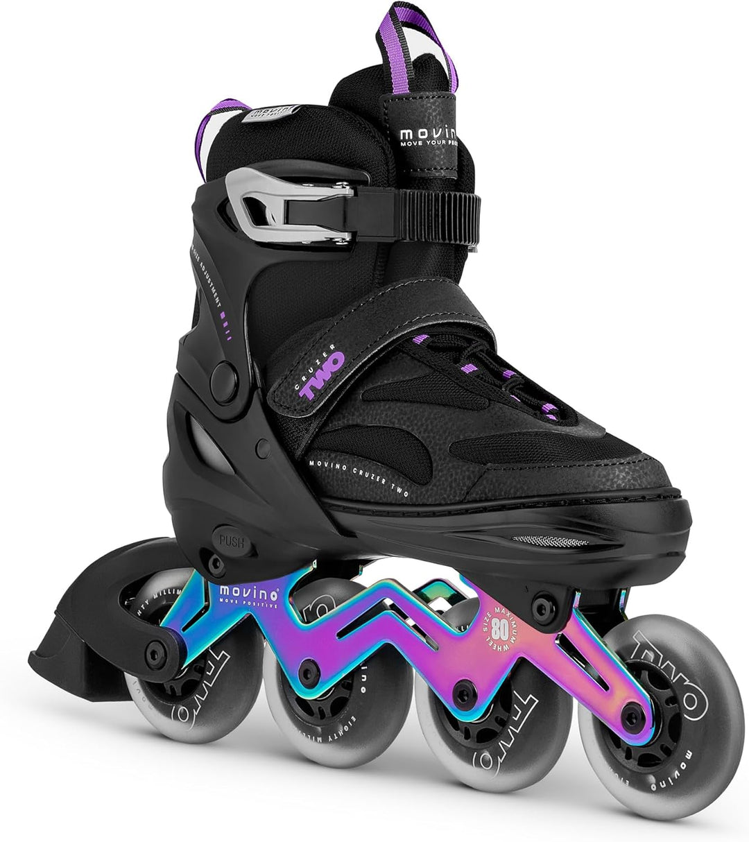 Movino Inline Skates Cruzer Two Rollschuhe Kinder Mädchen Jungen Inliner Rollerskates Fitness Sport