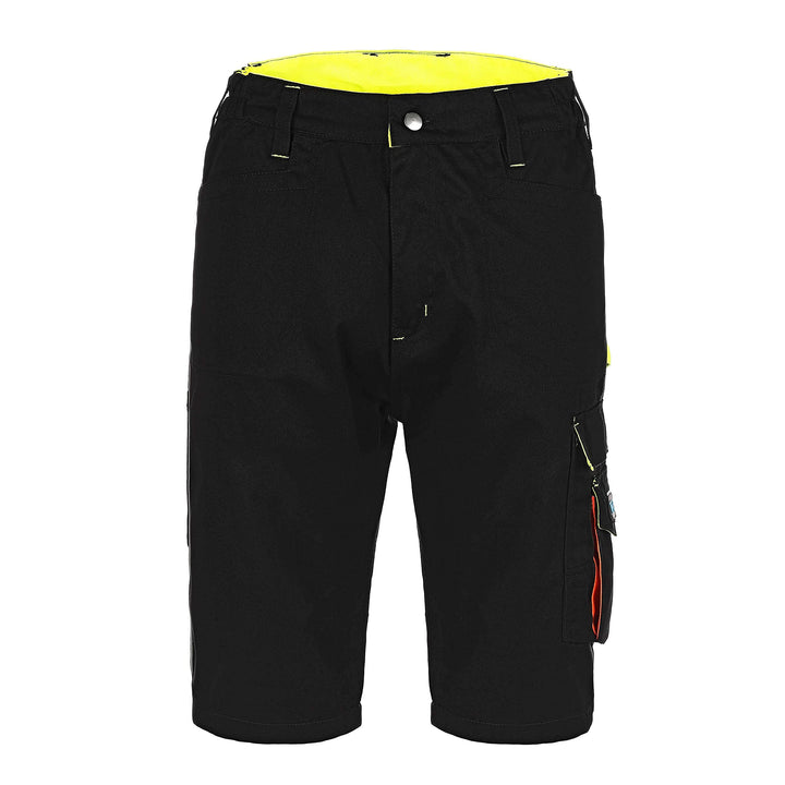 TMG | Profile Arbeitsshorts für Herren, komfortabel, Kurze Schutzhose mit Werkzeugtasche, mit Stretc