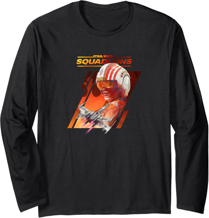 Star Wars: Squadrons Rebel X-Wing Panels Langarmshirt