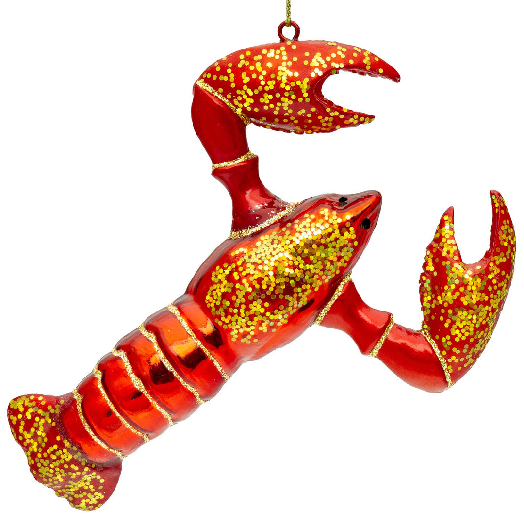 SIKORA Hummer besondere Weihnachtskugel Glas Christbaumschmuck Deko Figur Weihnachten Anhänger Ornam