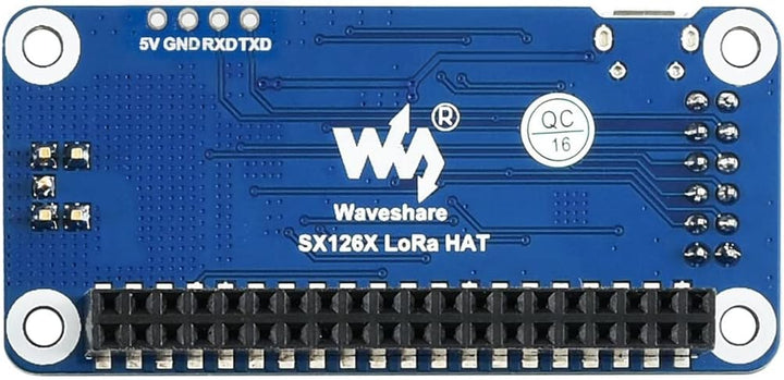 Waveshare SX1262 868M LoRa HAT, Compatible with Raspberry Pi, for Europe/Asia/Africa