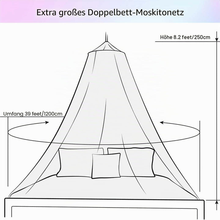 Bett Baldachin Moskitonetz für Mädchen, Prinzessin Baldachin für Kinder Bett Zimmer Dekor Weiss, Wei