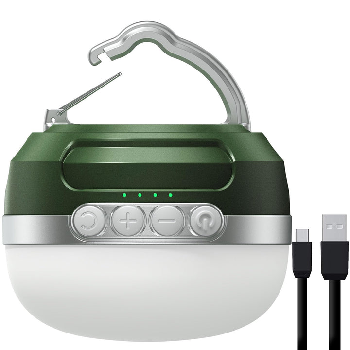 LED Campinglampe 8400mAh akku, RGB Farbwechsel Camping Laterne mit USB C Aufladbar, 5 Lichtmodi, Stu