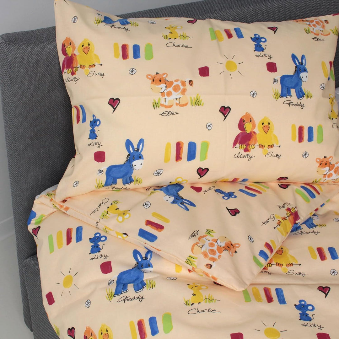 Hans-Textil-Shop Kinderbettwäsche Baumwolle - Bettwäsche, Kinder, Baby, Mädchen, Jungen, Kinderbett,