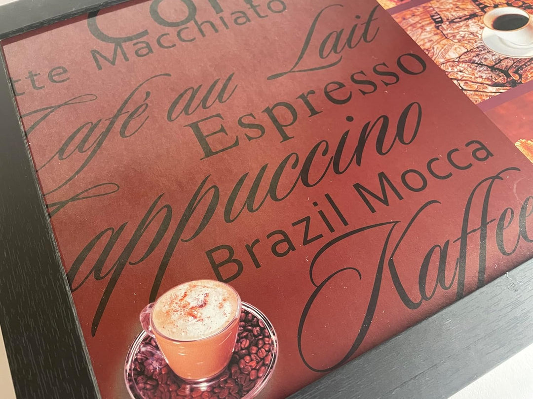 Knie-Tablett mit Kissen – Bequemes Kissen-Tablett für Laptop, Kaffee, Frühstück und mehr – Praktisch
