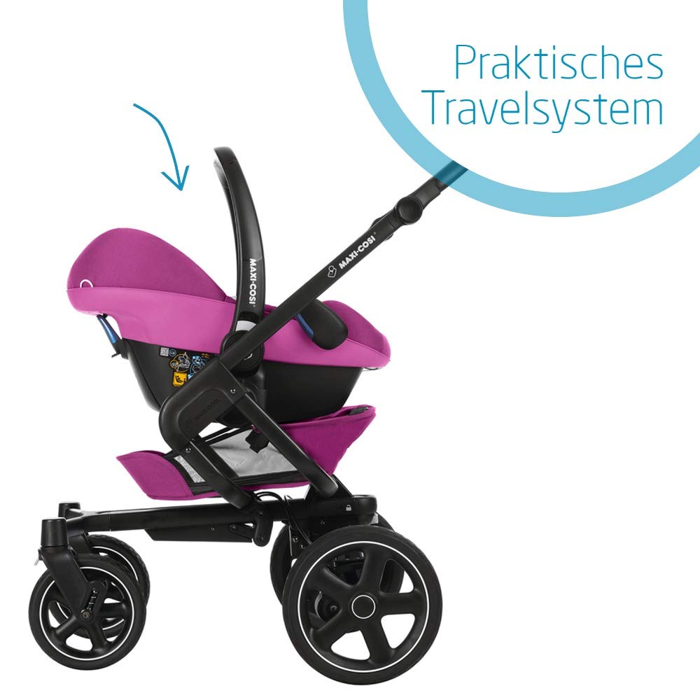 Maxi-Cosi Pebble Plus i-Size Babyschale, Gruppe 0+ Autositz für Babys, inkl. Sitzverkleinerer, nutzb