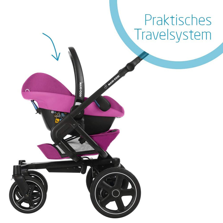 Maxi-Cosi Pebble Plus i-Size Babyschale, Gruppe 0+ Autositz für Babys, inkl. Sitzverkleinerer, nutzb
