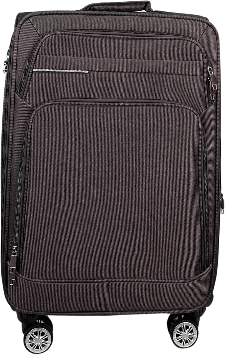 MY TRAVEL BAG Stoff Reisekoffer Trolley Erweiterbar mit Zwillingsrollen (M/L/XL/XXL oder 4er Set) We