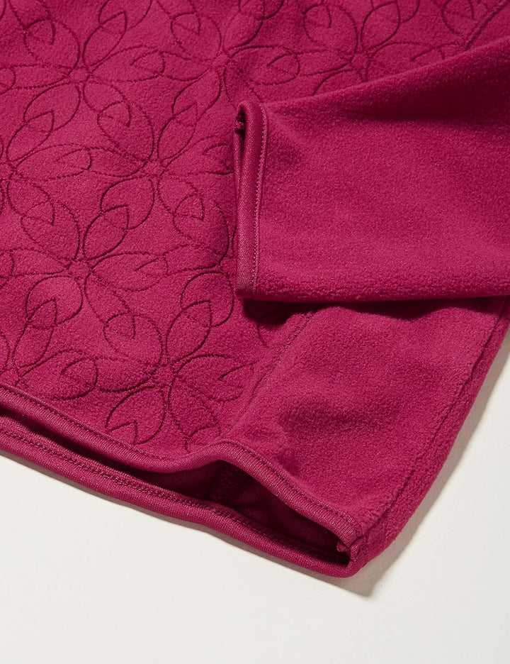 CMP Unisex Kinder Arktisches Fleece-Oberteil für Kinder Shirt 176 Sangria, 176 Sangria