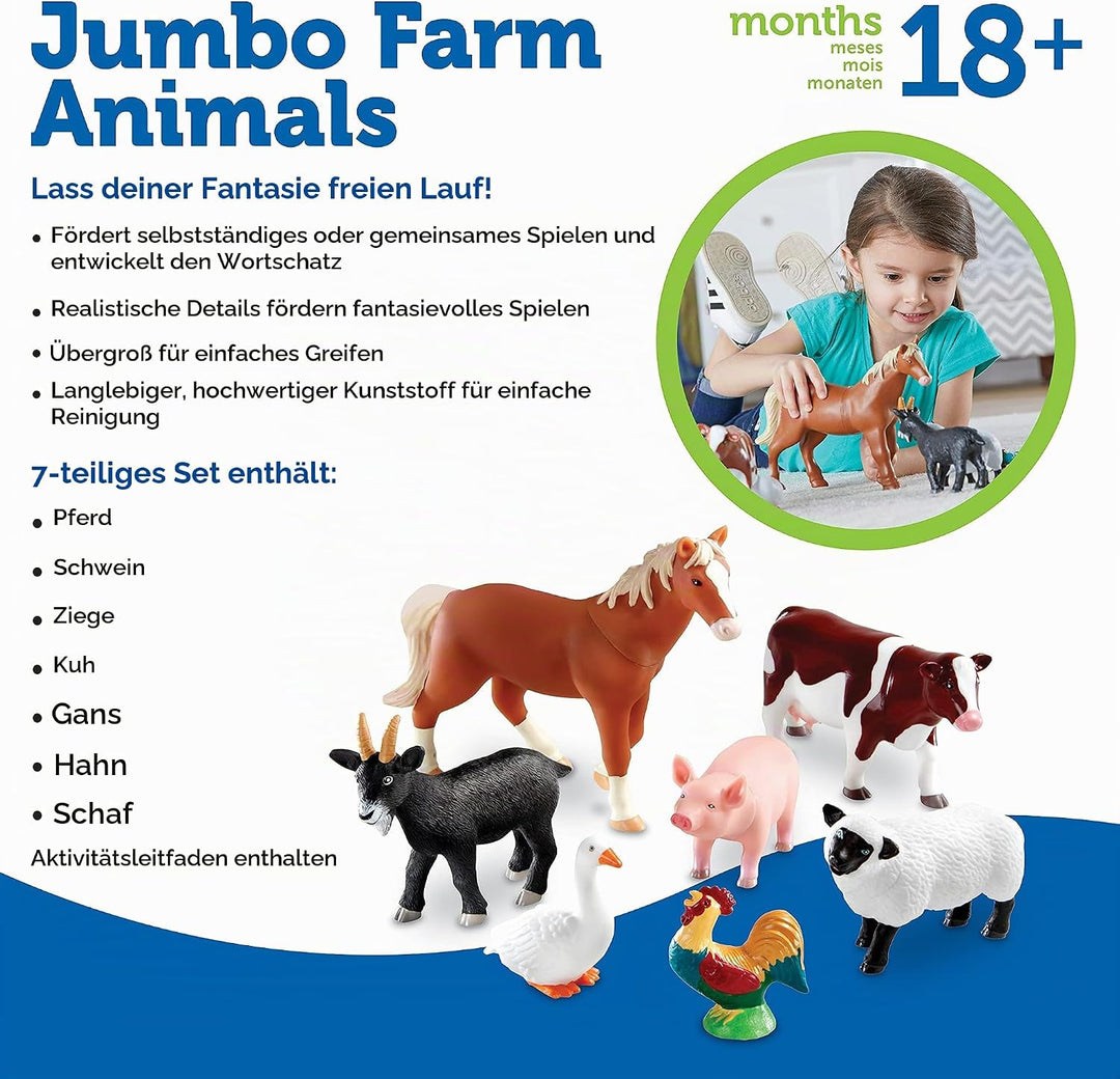 Learning Resources Grosse Bauernhoftiere