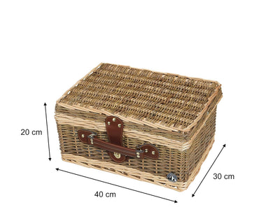 Cilio Melano Picknick-Korb, Braun, M, 156607
