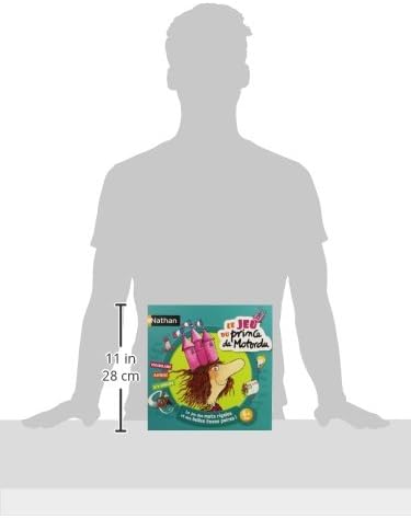 Nathan – 31499 – Le Jeu du Prince de Motordu – Brettspiel, in französischer Sprache Einzigartig, Ein