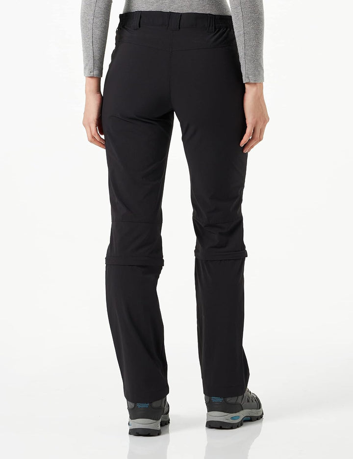 McKINLEY Damen Abzipphose Mandorak, 34 Schwarz