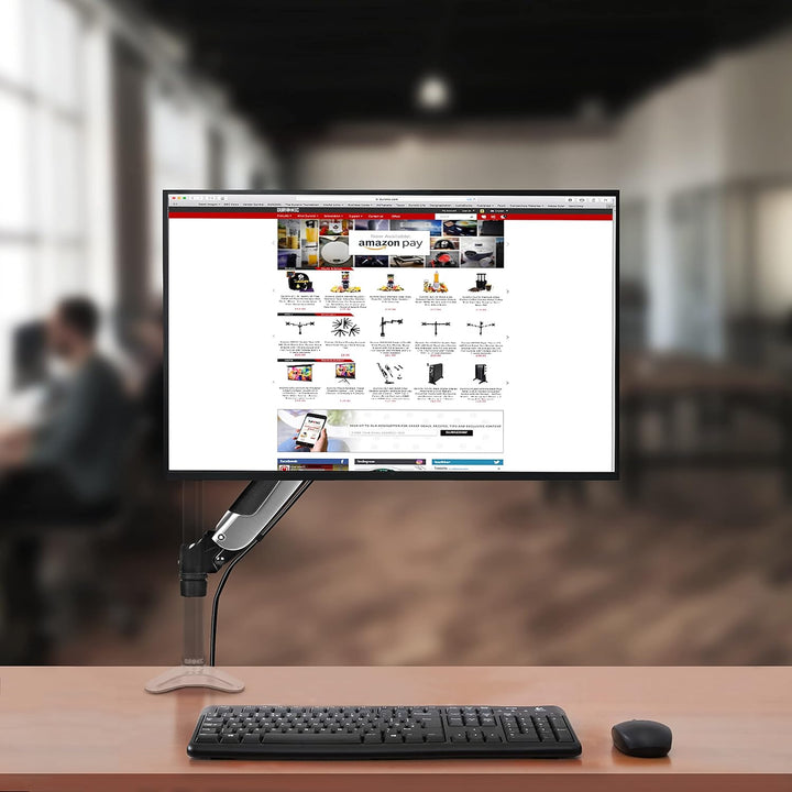 Duronic DML6S1 Monitorarm Zubehör, kompatibel mit Duronic Monitorhalterungen, Tischhalterungen, Vert