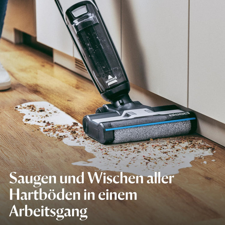 Bissell CrossWave HF3, Kabelloser Nass Trockensauger, Saugen & Wischen in Einem, Leichtgewichtiger N