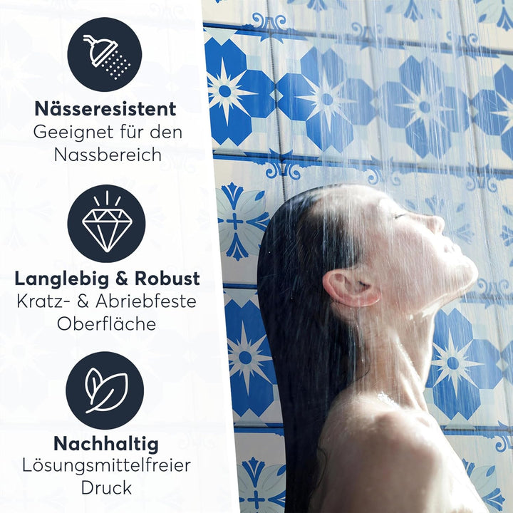 CREATISTO Mosaik-Fliesen Fliesensticker Fliesenfolie - Stylische Sticker Aufkleber für Fliesen I Sti