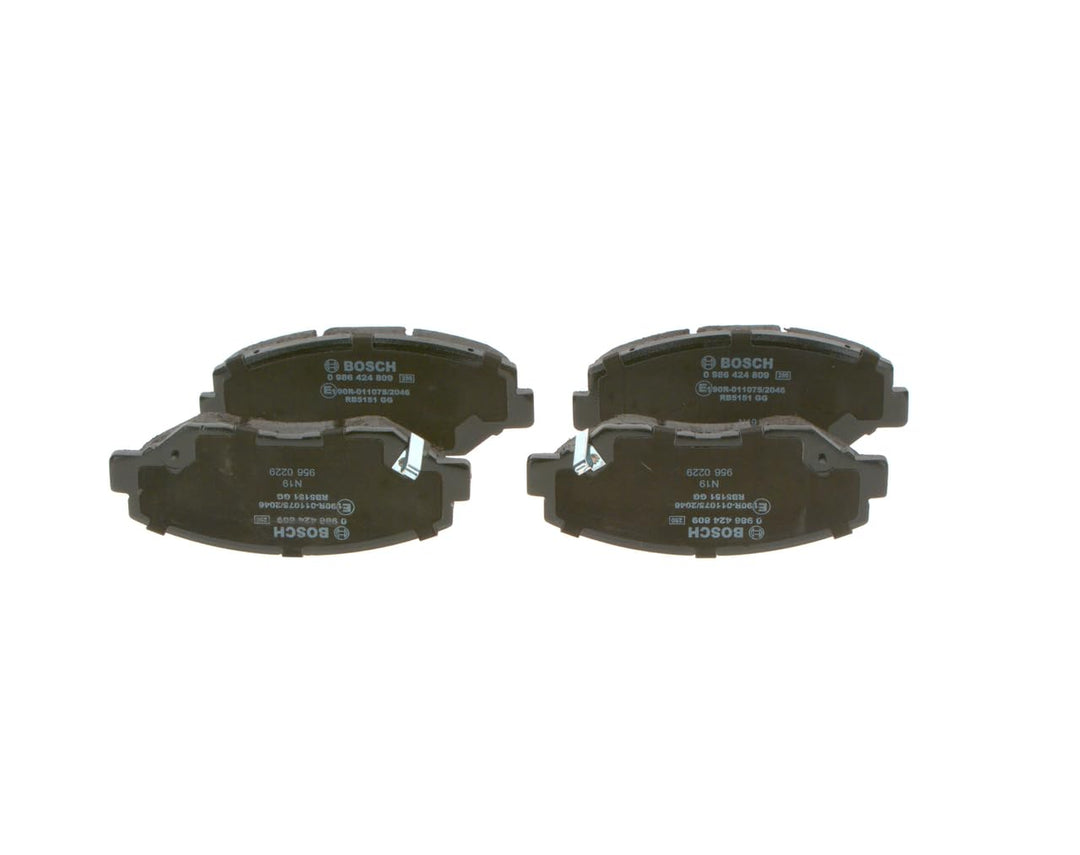 Bosch BP947 Bremsbeläge - Vorderachse - ECE-R90 Zertifizierung - vier Bremsbeläge pro Set