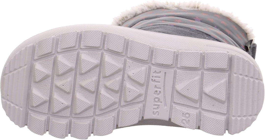 Superfit Mädchen Flavia Warm Gefütterte Gore-tex Schneestiefel 25 EU Grau 2000, 25 EU Grau 2000