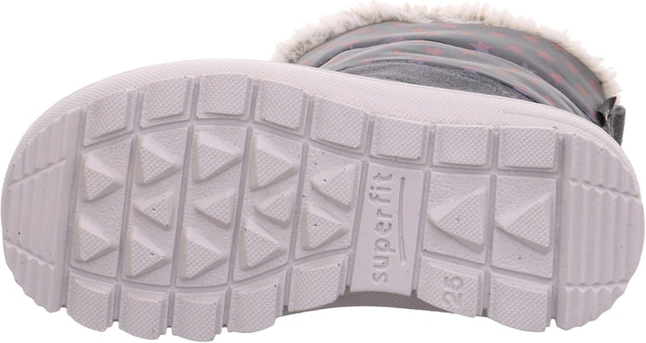 Superfit Mädchen Flavia Warm Gefütterte Gore-tex Schneestiefel 25 EU Grau 2000, 25 EU Grau 2000