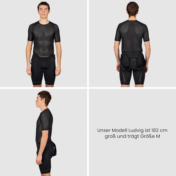 GripGrab Ultralight Kurzarm 1er und 2er Cool Mesh Fahrrad Funktionsunterhemd Herren Sommer Radsport