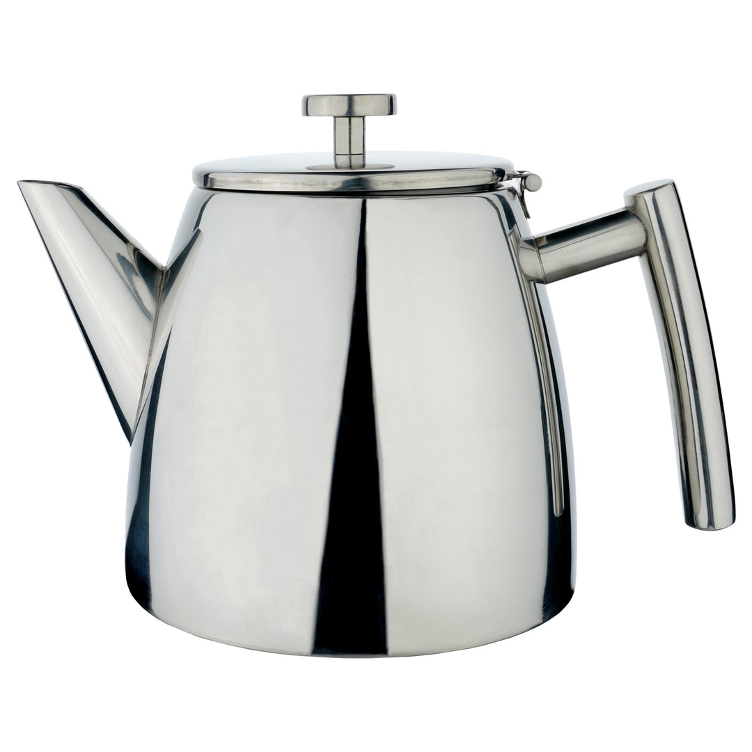 Café Ole HTP-12DW Teekanne, Edelstahl 18/10, Hochglanz Poliert, 1,2 L 1.2L Hochglanzpolitur, 1.2L Ho