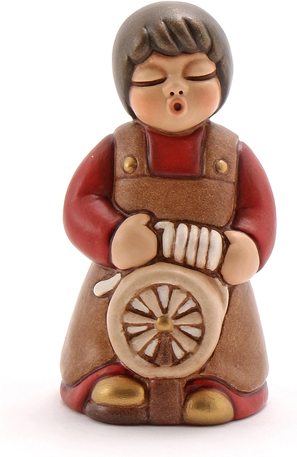 THUN Damen mit Seilmacher Klassische Krippe, Keramik, Bunt, Unico