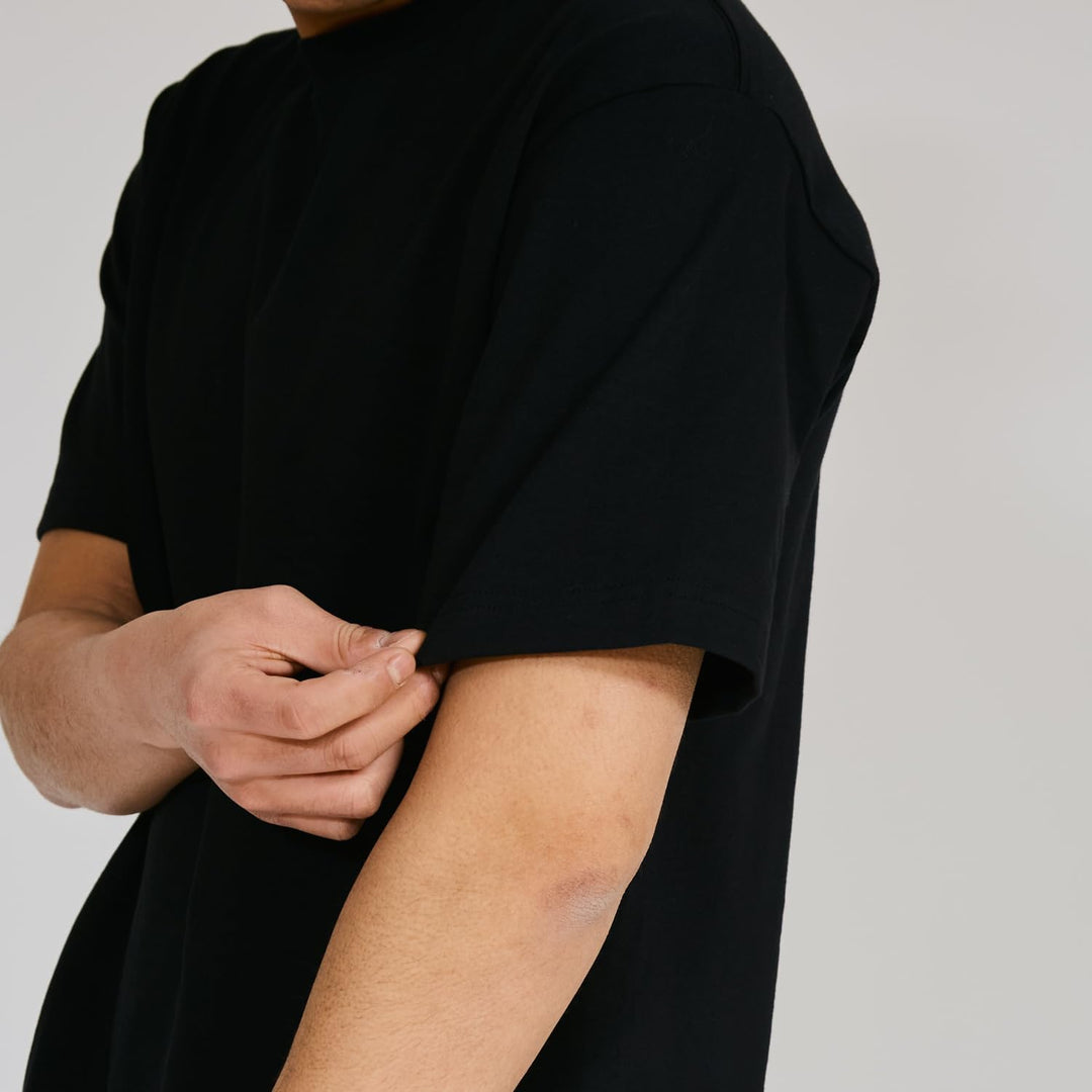 Hanes Beefy-t Herren-T-Shirt, schweres Baumwoll-T-Shirt, 1er- oder 2er-Pack, Big & Tall-Übergrösse A