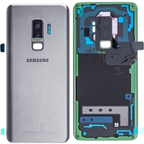 Original Samsung Akkudeckel für Samsung G965F Galaxy S9 Plus Backcover Rückseite Akkufachdeckel Grau