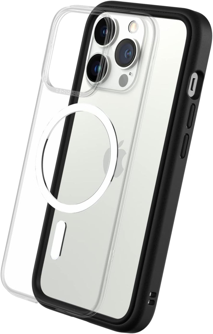 RhinoShield Modulares Case kompatibel mit MagSafe für [iPhone 13 Pro Max] | Mod NX - Überragender Ma